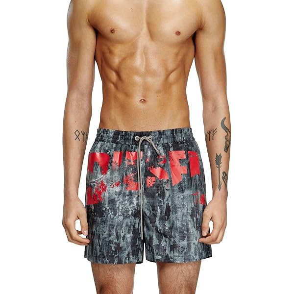 Amazon | [Diesel] [ディーゼル] メンズ ビーチウェア BMBX-KEN-37-ZIP